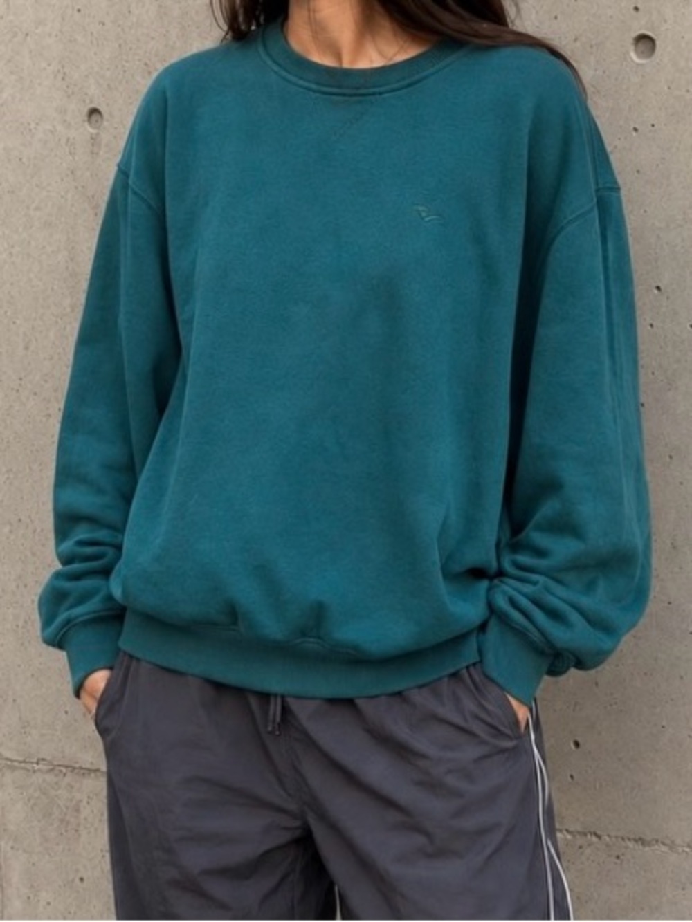 Everlast Teal unisex crewneck sweatshirt Size XL EUC